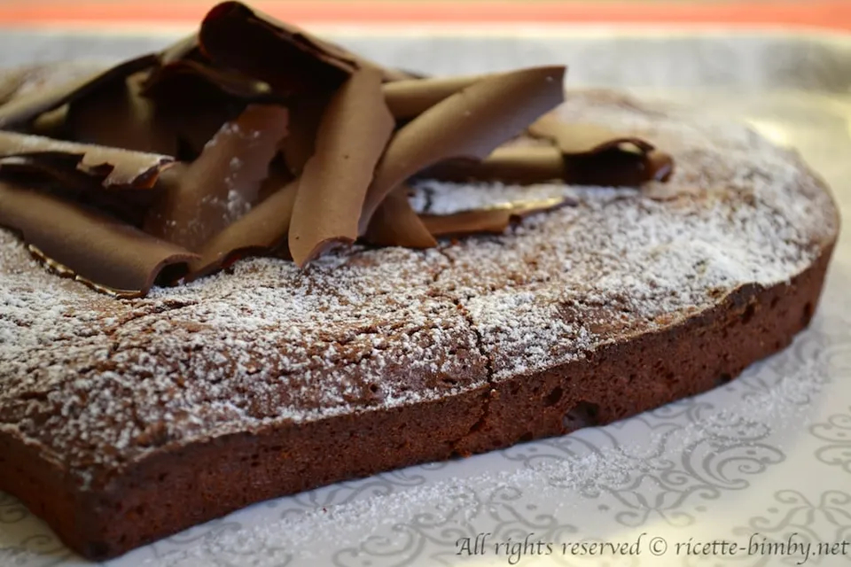 Torta al cioccolato friabile Bimby