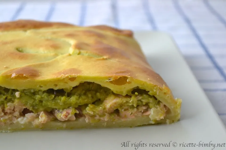 Strudel di salmone e asparagi Bimby