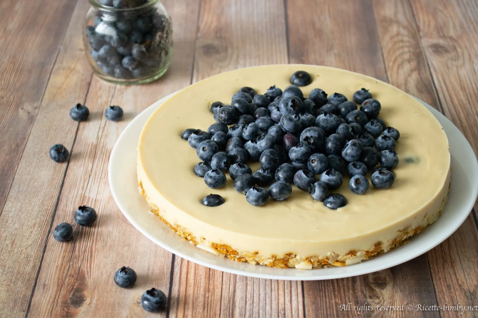 Cheesecake vegan e senza glutine Bimby