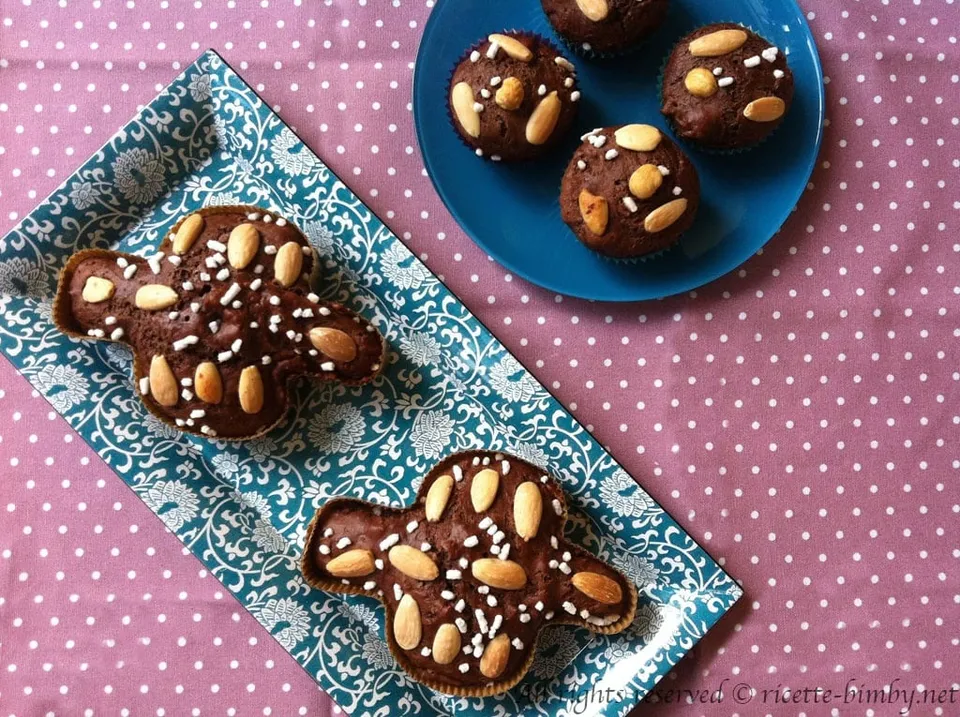 Colombine vegane al cacao Bimby