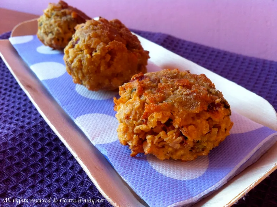 Polpette di fiocchi di avena Bimby