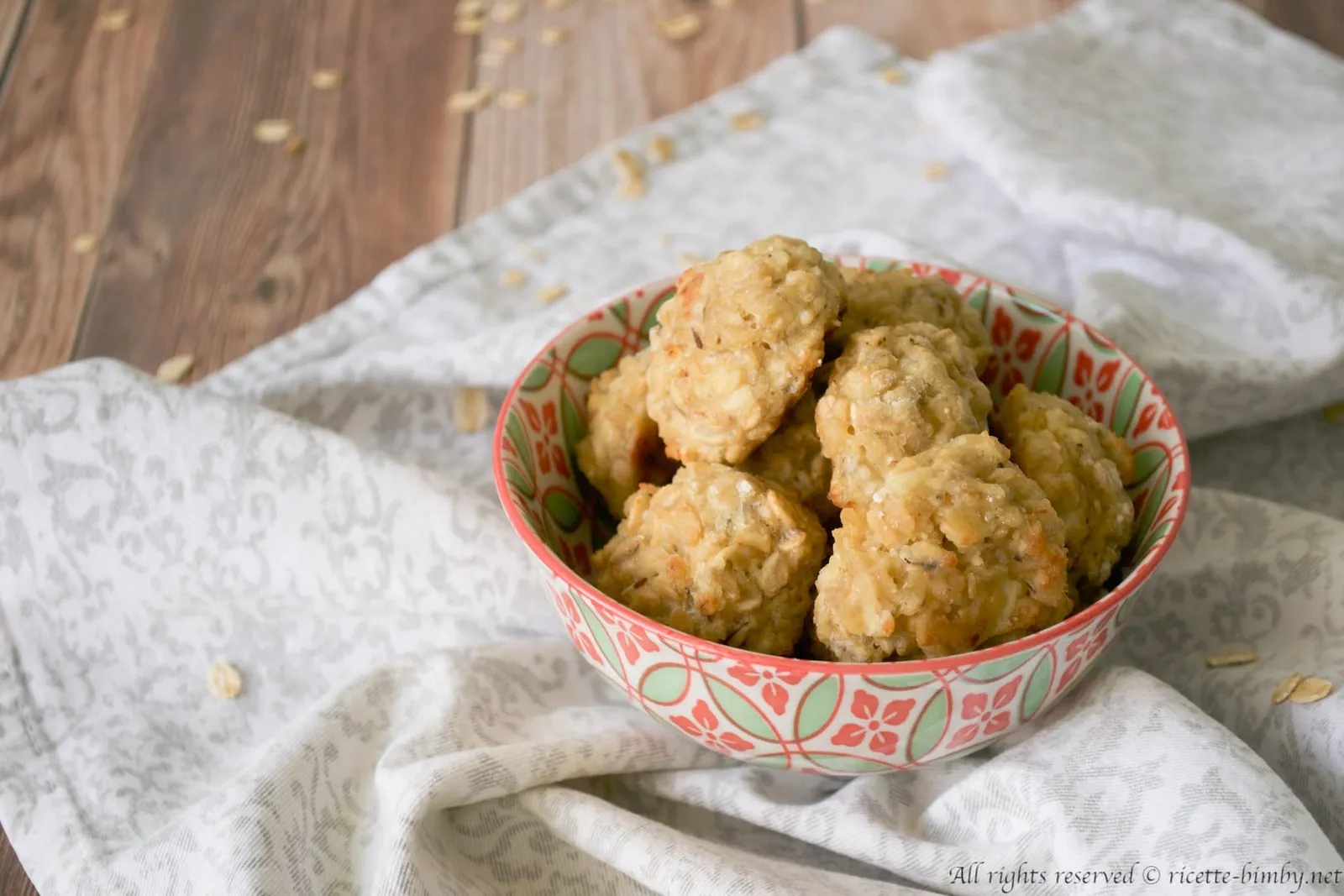 Polpette di fiocchi di avena Bimby