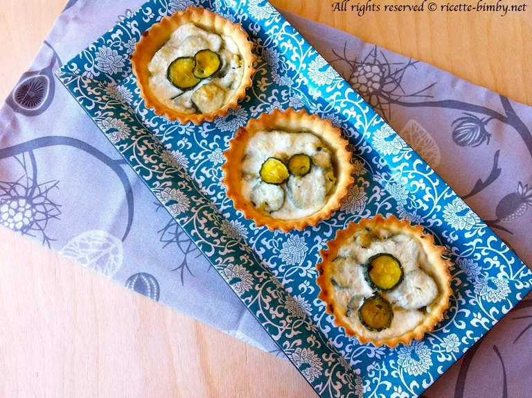 Tortine di zucchine e ricotta Bimby