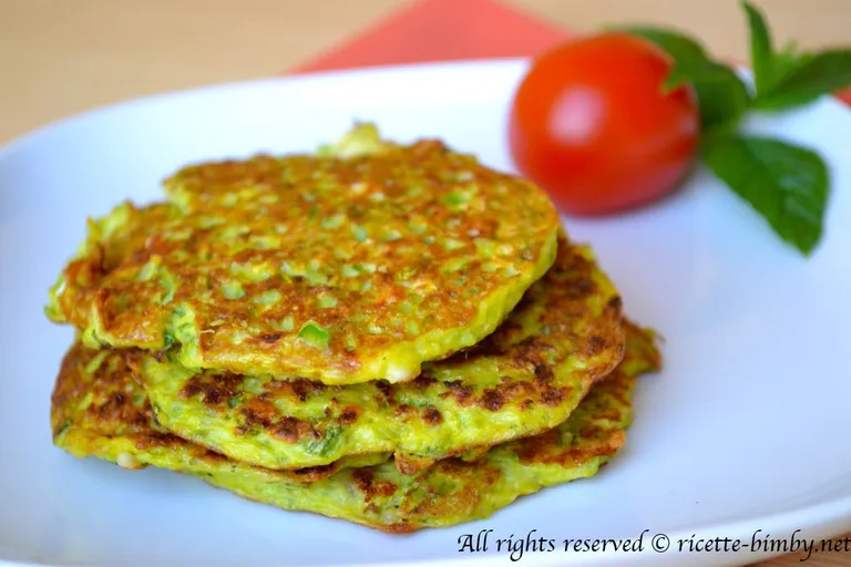 Frittatine di zucchine e feta Bimby