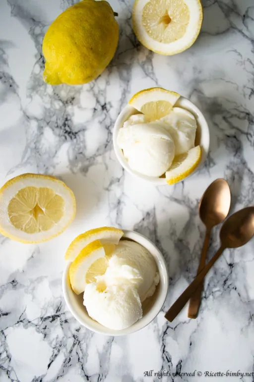 Gelato al limone bimby