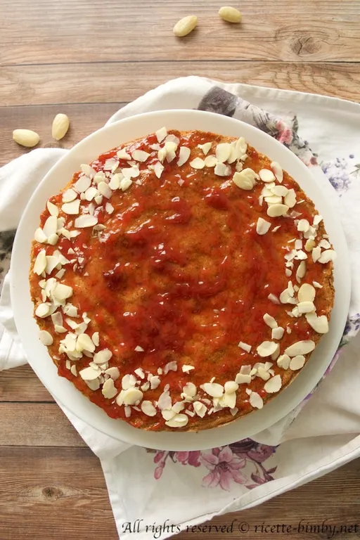 Torta di grano saraceno e ribes rossi bimby