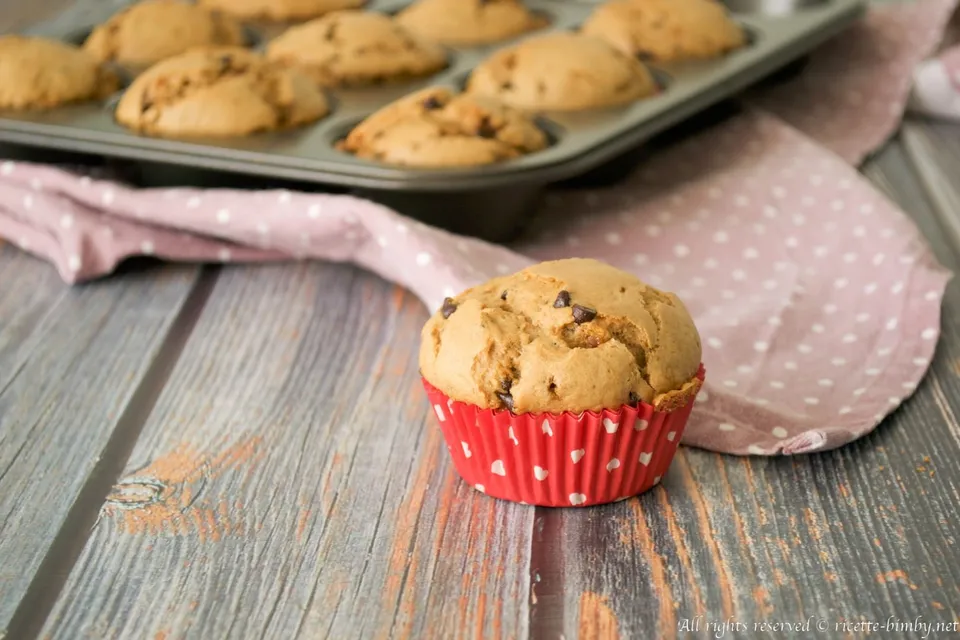 Muffin con gocce di cioccolato Bimby