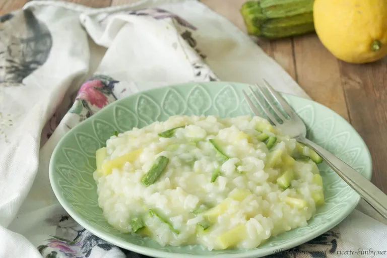 Risotto con zucchine e limone Bimby