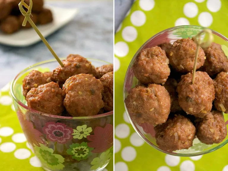 Polpette di manzo speziate Bimby