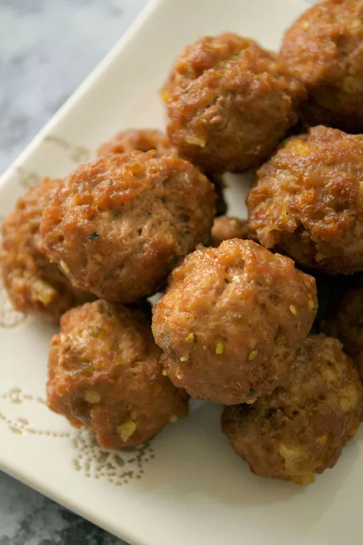 Polpette di manzo speziate bimby