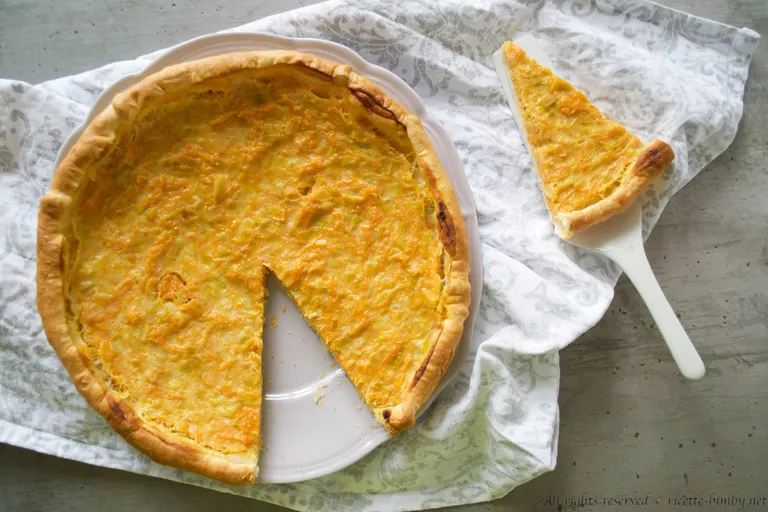 Quiche di zucca e porri Bimby