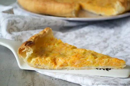 Quiche di zucca e porri bimby