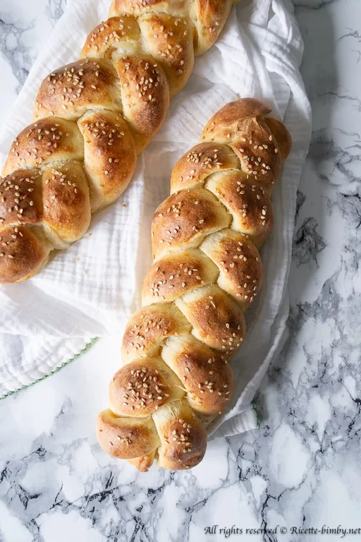 Treccine di pan brioche salate bimby