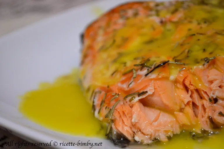 Salmone con salsa all’arancia Bimby