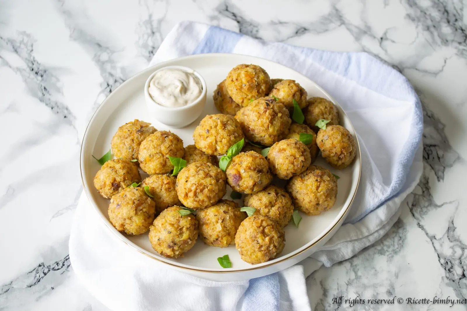 Polpette di seitan e patate Bimby