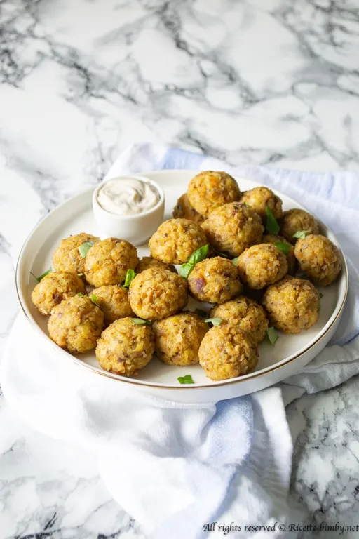 Polpette di seitan e patate bimby