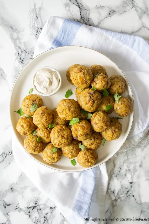 Polpette di seitan e patate bimby