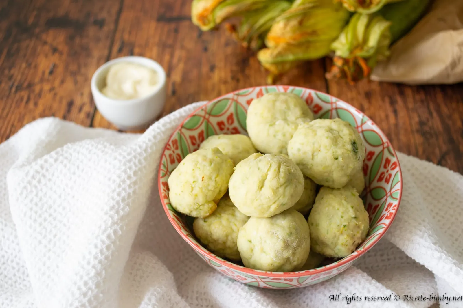 Polpette di pollo e zucchine Bimby
