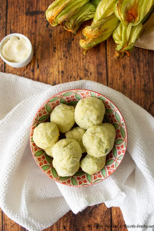 Polpette di pollo e zucchine bimby