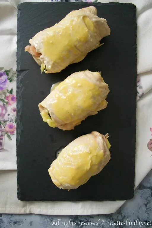 Involtini di tacchino e spinaci bimby