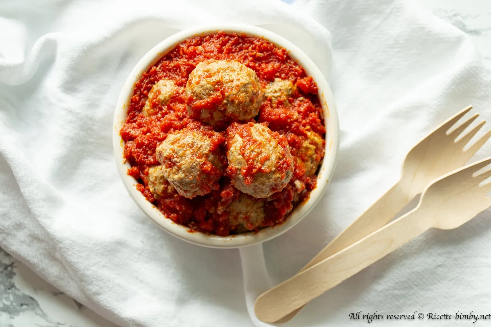 Polpette di carne al sugo Bimby