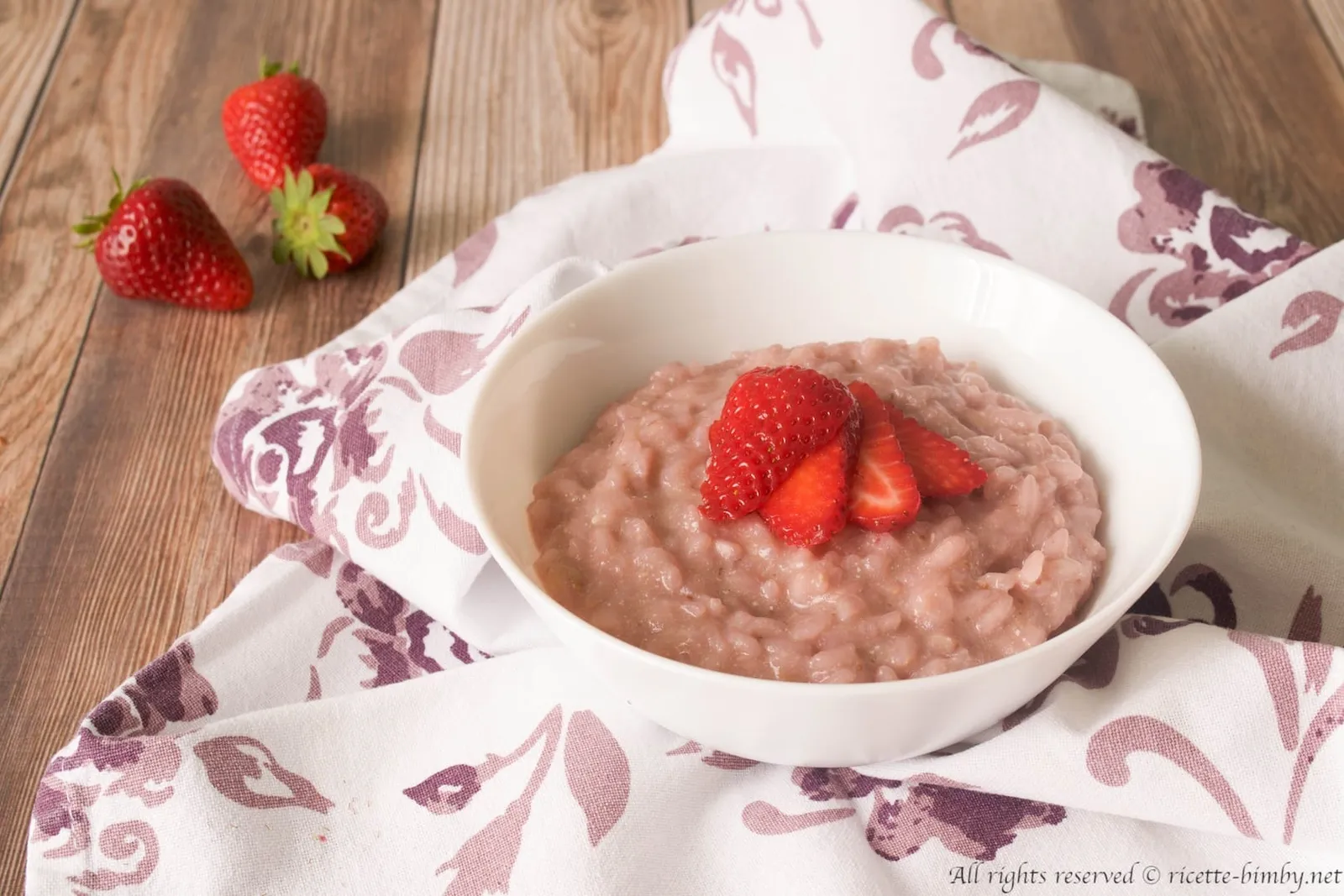 Risotto alle fragole Bimby
