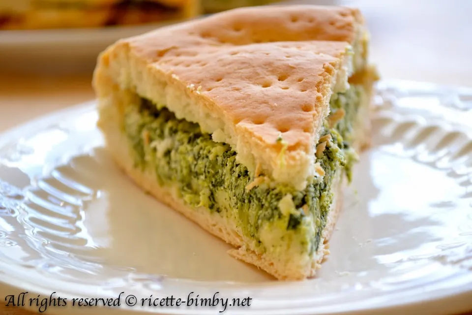Focaccia ripiena di spinaci e ricotta Bimby