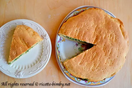 Focaccia ripiena di spinaci e ricotta bimby