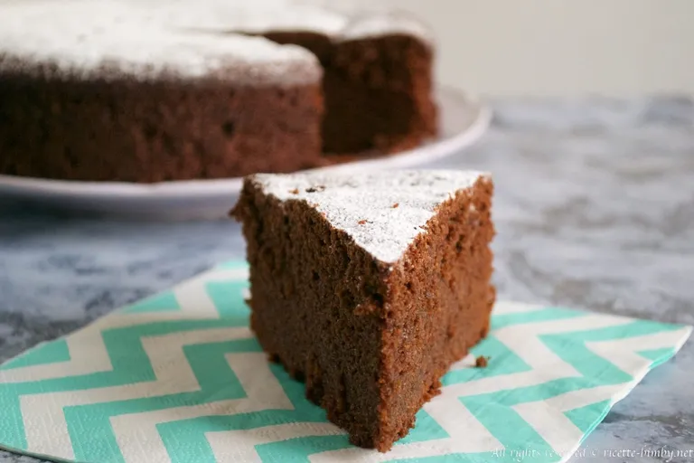 Torta al cioccolato e caffè al Ginseng Bimby