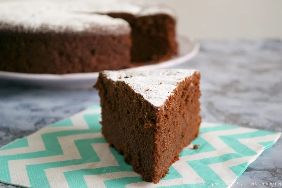 Torta al cioccolato e caffè al ginseng Bimby