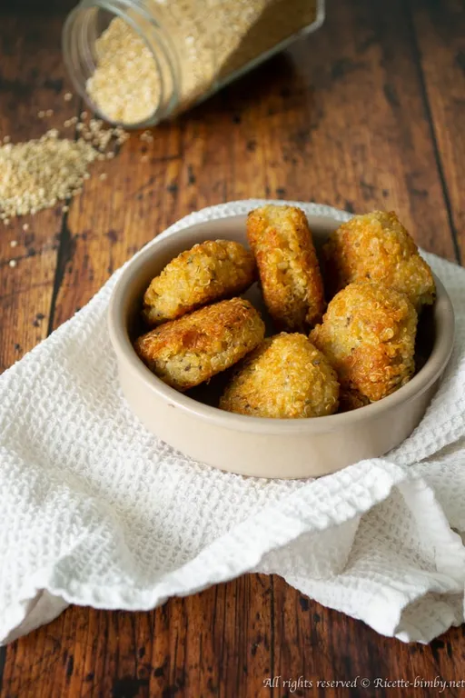 Frittelle di quinoa bimby