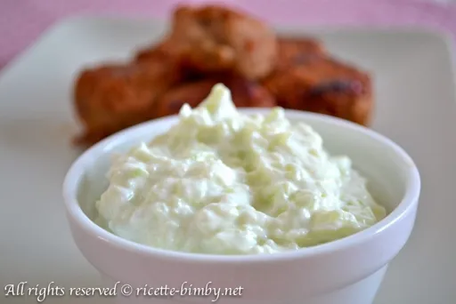 Tzatziki senza aglio bimby