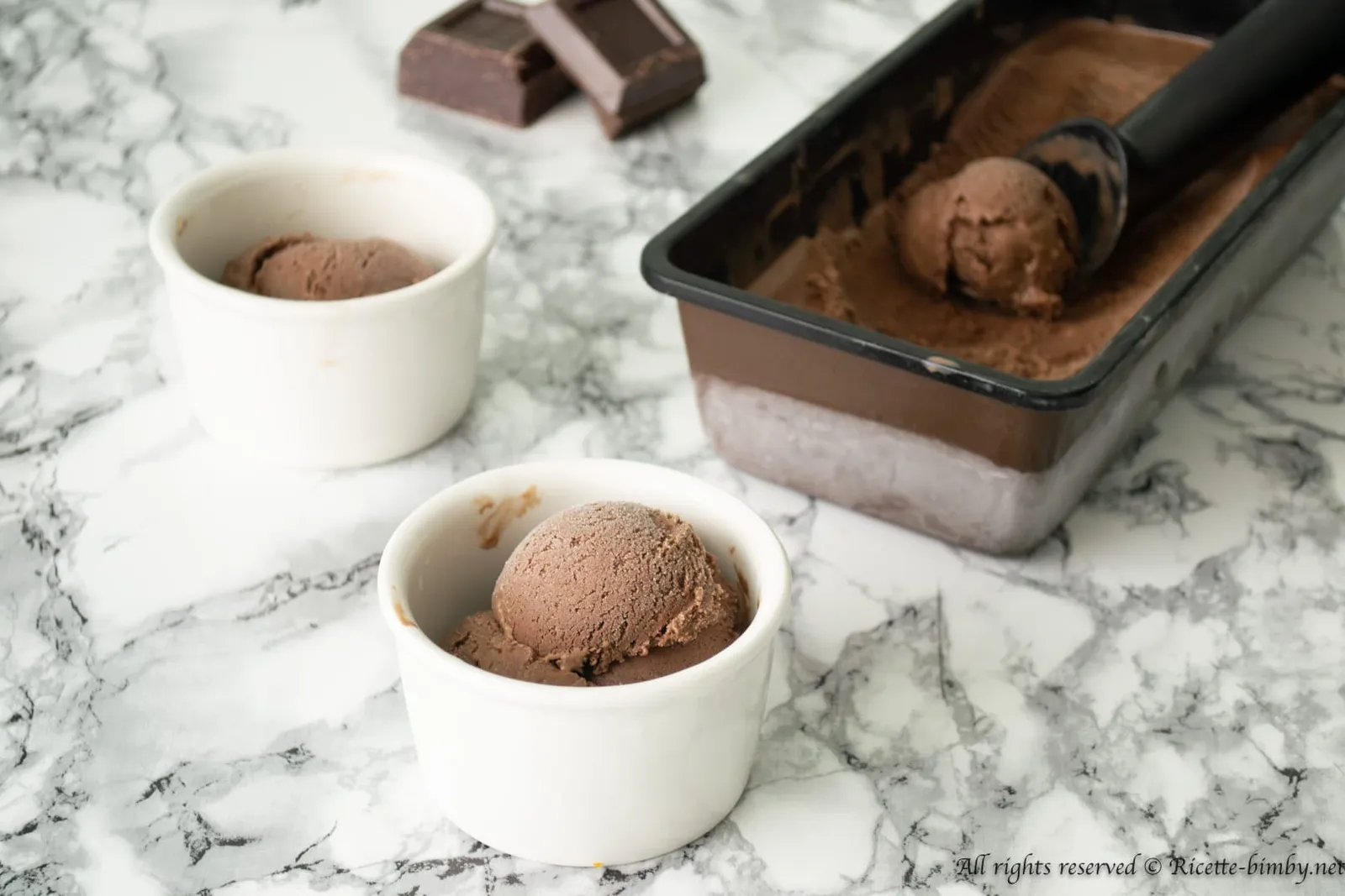 Gelato al cioccolato Bimby