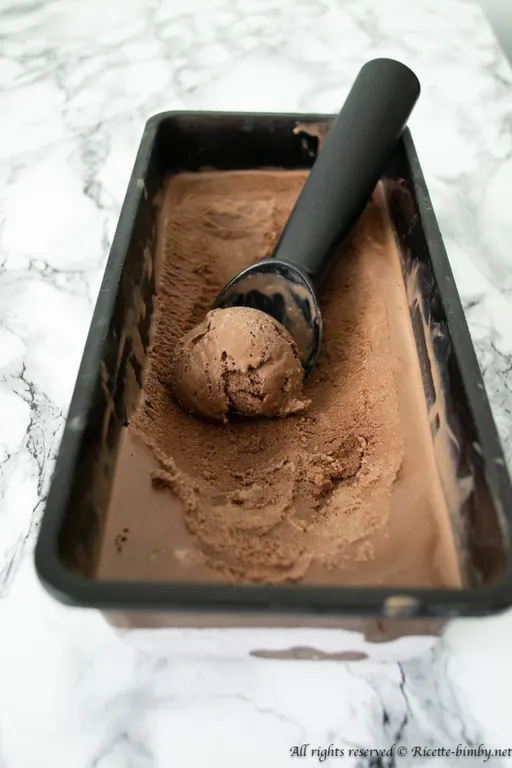 Gelato al cioccolato bimby