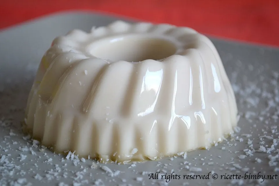 Budino al cocco Bimby