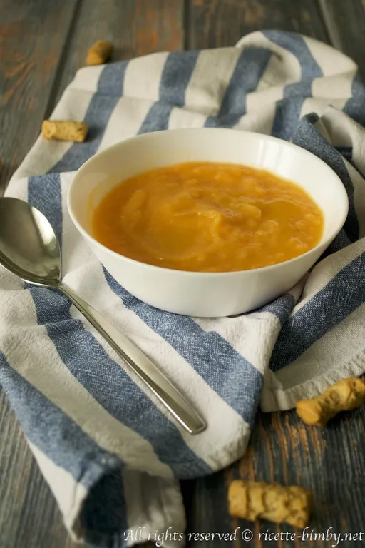 Vellutata di patate e zucca bimby