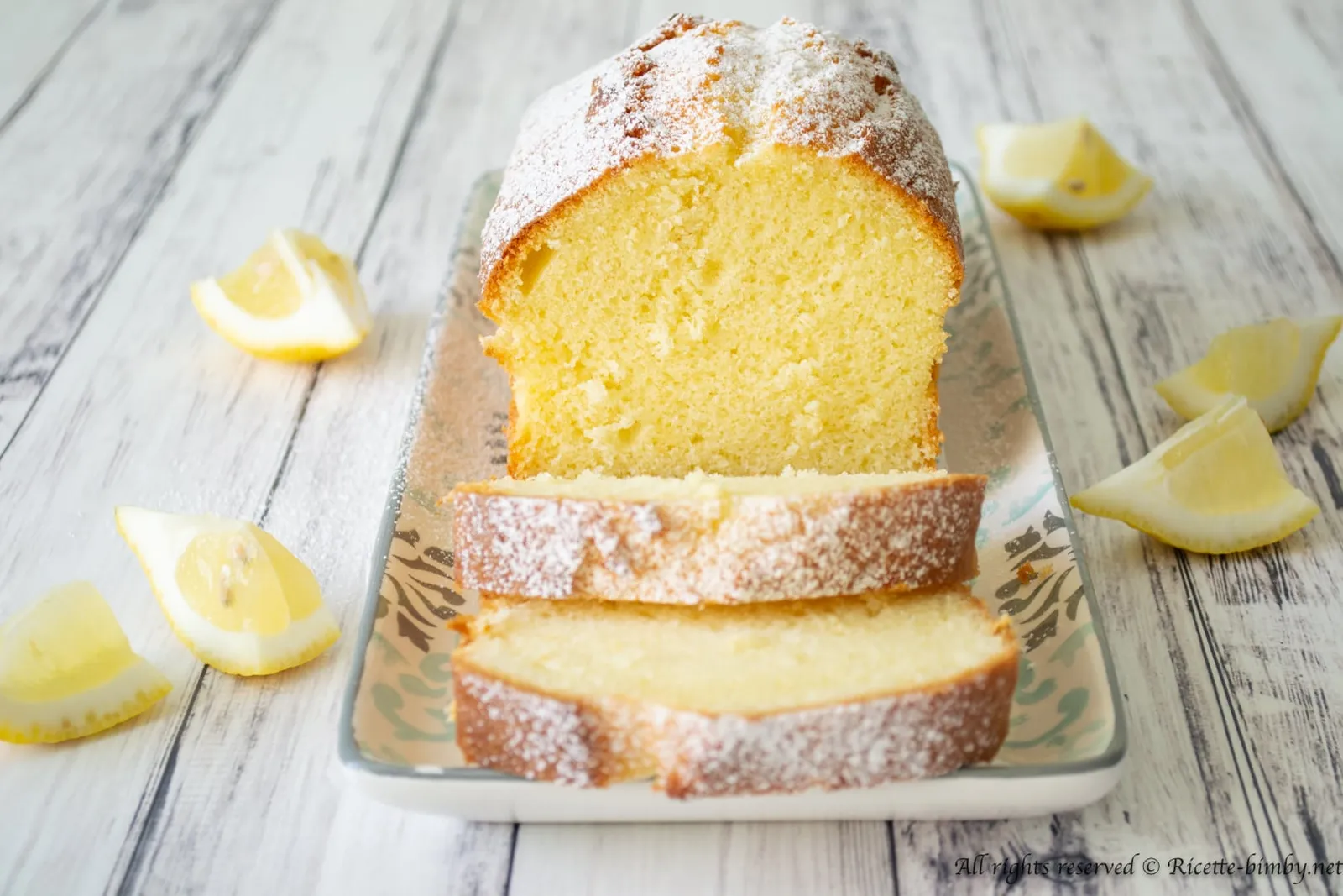 Plumcake al limone senza latticini Bimby
