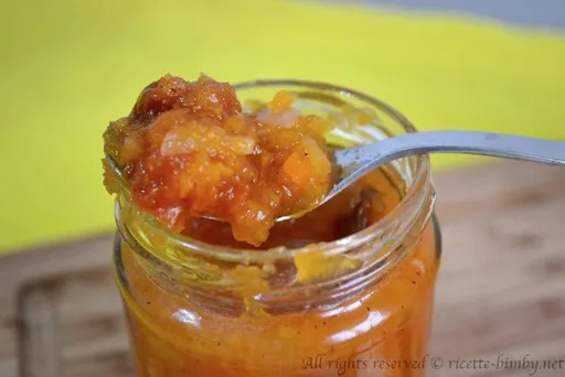 Chutney di zucca e pomodori bimby