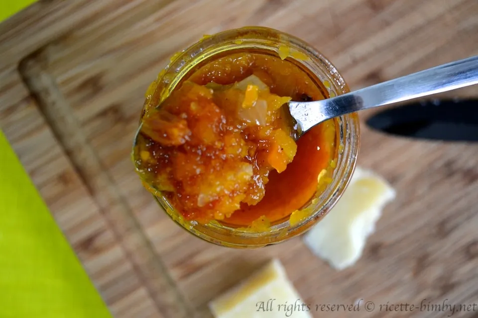 Chutney di zucca e pomodori Bimby