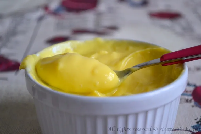 Crema pasticcera all’arancia Bimby