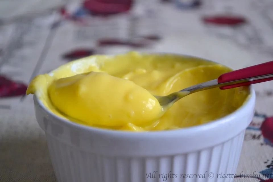 Crema pasticcera all'arancia Bimby