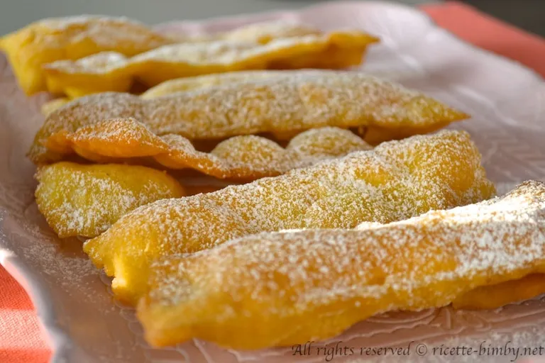 Chiacchiere senza glutine Bimby