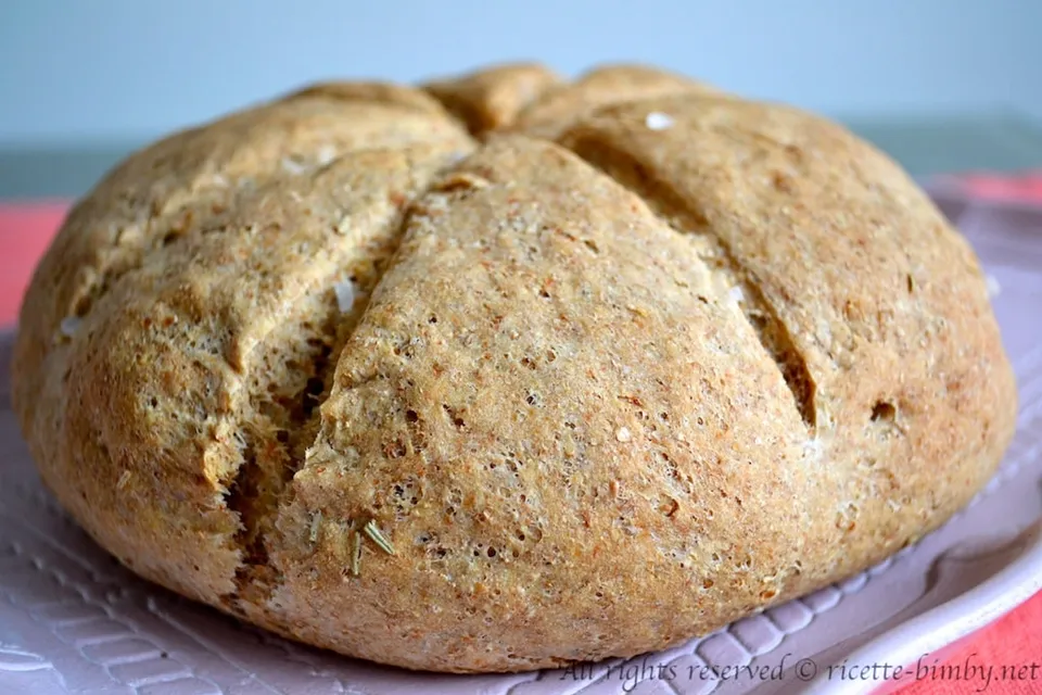 Pane integrale al rosmarino Bimby