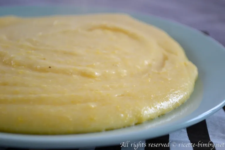 Polenta con Caprino Bimby