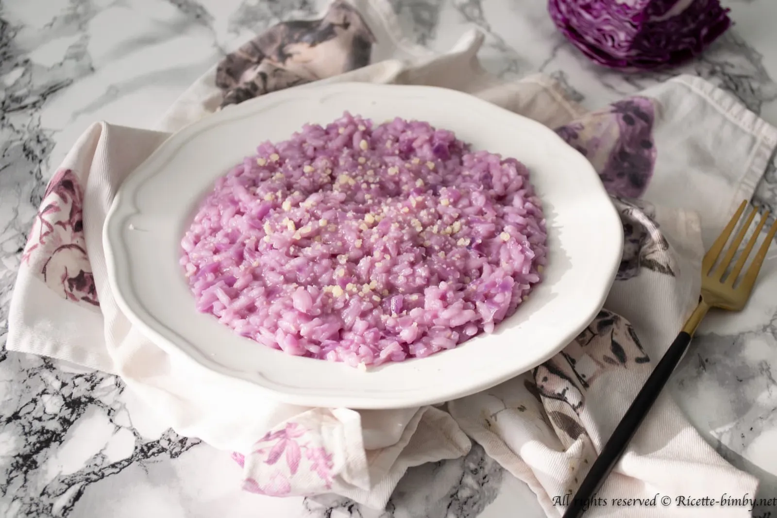 Risotto al cavolo viola Bimby