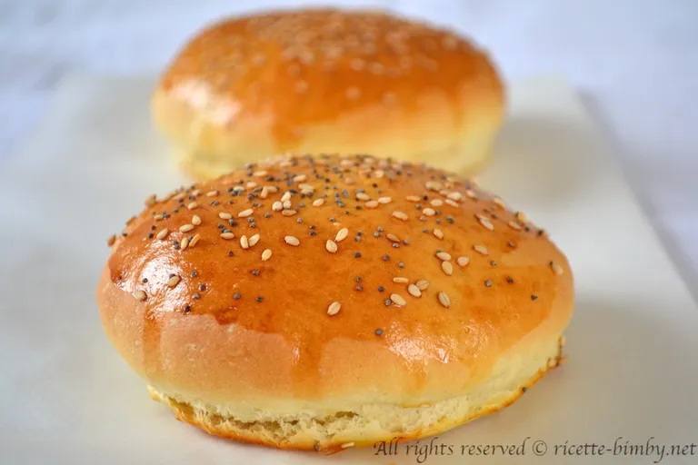 Burger Buns o Panini per Hamburger Bimby
