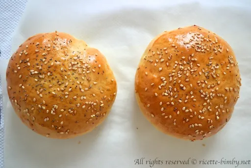 Panini per Hamburger - Burger Buns bimby