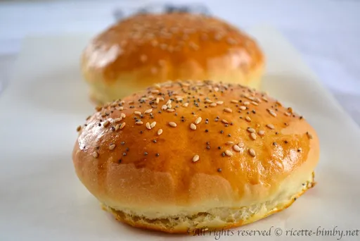 Panini per Hamburger - Burger Buns bimby