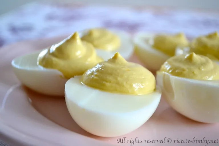 Uova ripiene Light Bimby