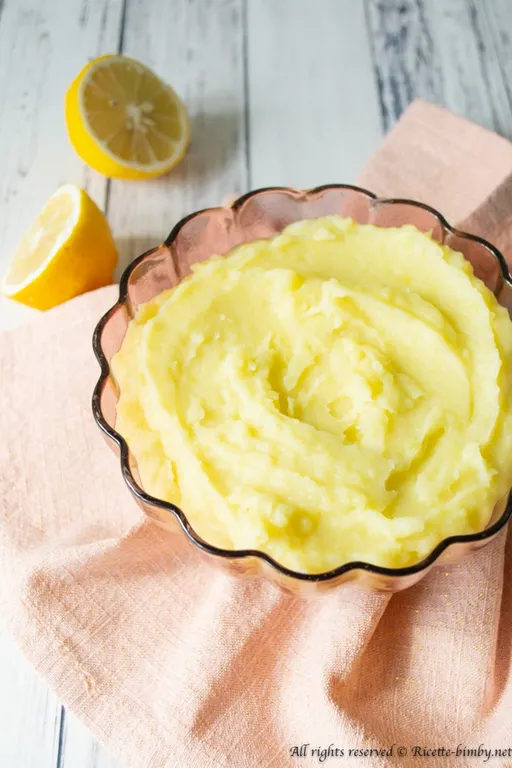 Purè al limone bimby